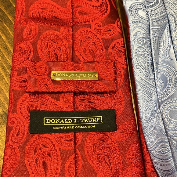 Donald Trump Silk Paisley Ties - Picture 4 of 5